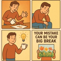 When the Mistake becomes the Gainful Intake.