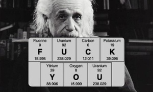 FUCK YOU: The Periodic Table of Petty