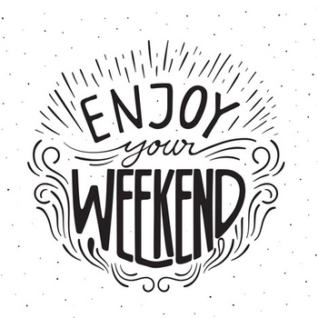 We hope you've had a great weekend