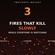 Three Fire That Kill Slowly While Everyone Is Watching.