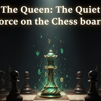 The Queen: The Quiet force on the Chess board♟️👑