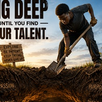 Dig Deep Until You Find Your Talent