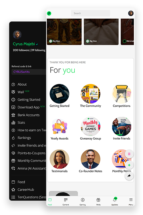 Insight screenshot on TwoCents